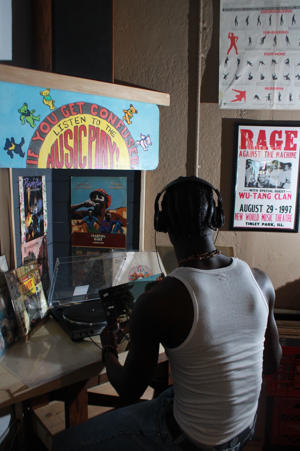 Record store lifestyle image