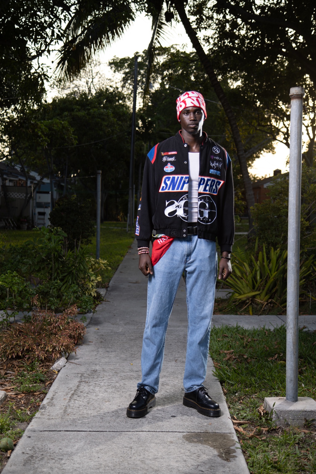 Outdoor streetwear full body